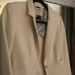 Cream Anthropologie Blazer